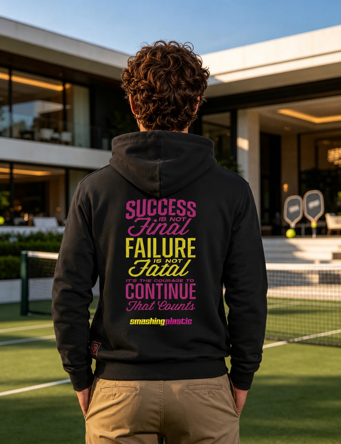 SMASH “Continue Anyway” Full-Zip Hoodie