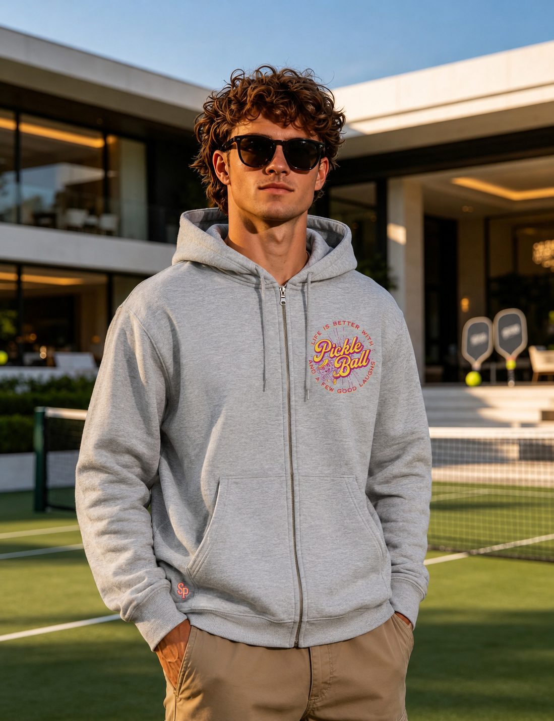 SMASH “Stay Ready” Full-Zip Hoodie