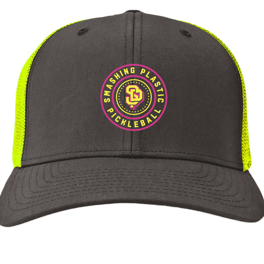 Charcoal/ Neon Yellow - 6511 - FRONT