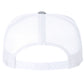 Heather Grey/ White - 6606 - BACK