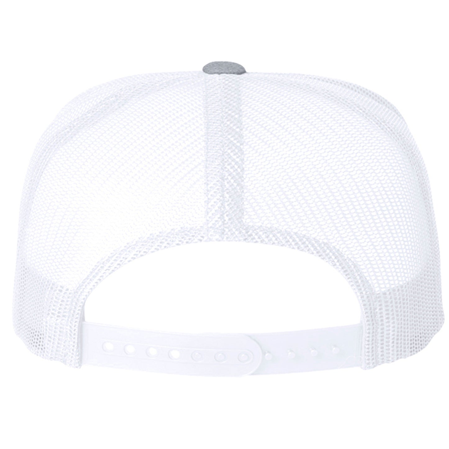Heather Grey/ White - 6606 - BACK