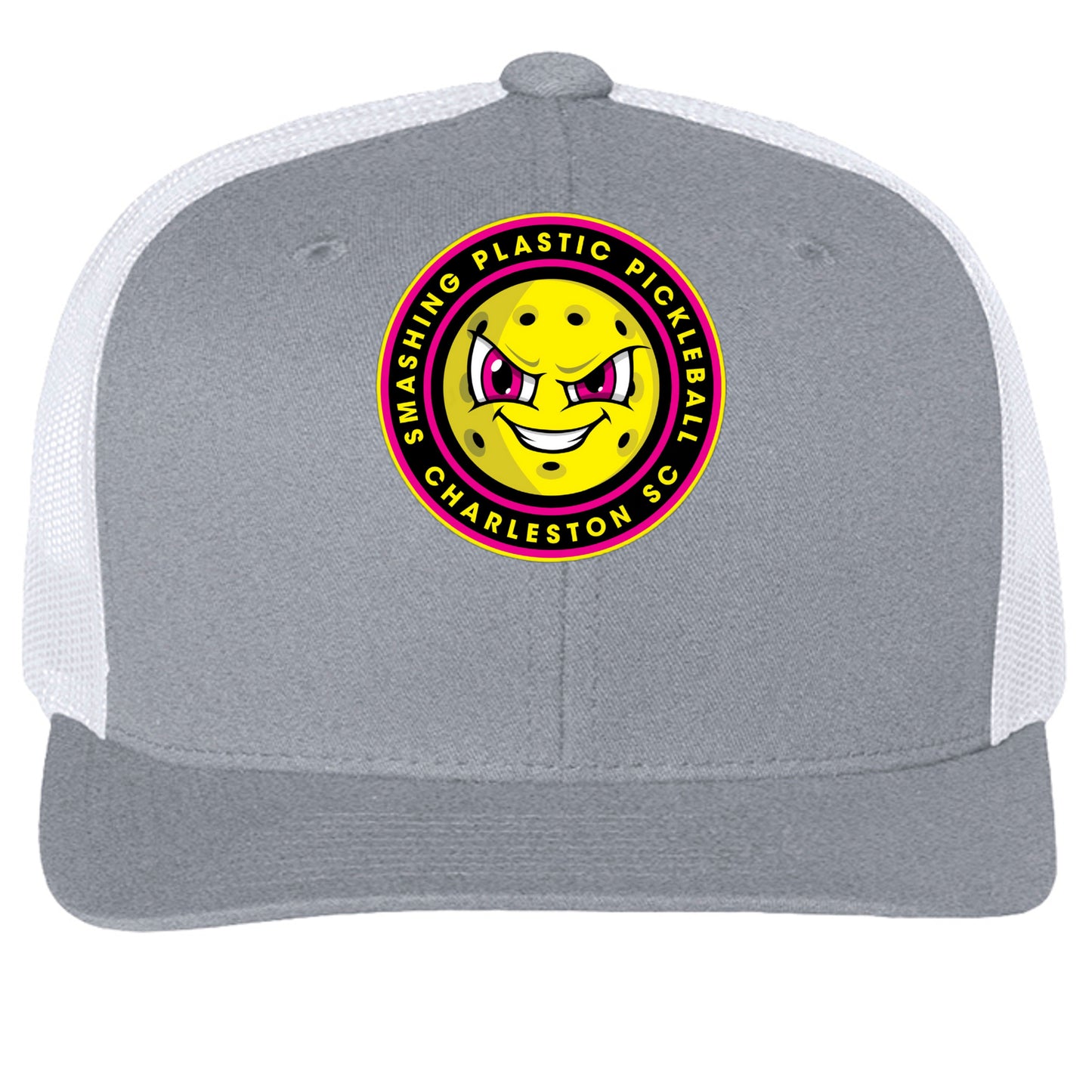 Heather Grey/ White - 6606 - FRONT