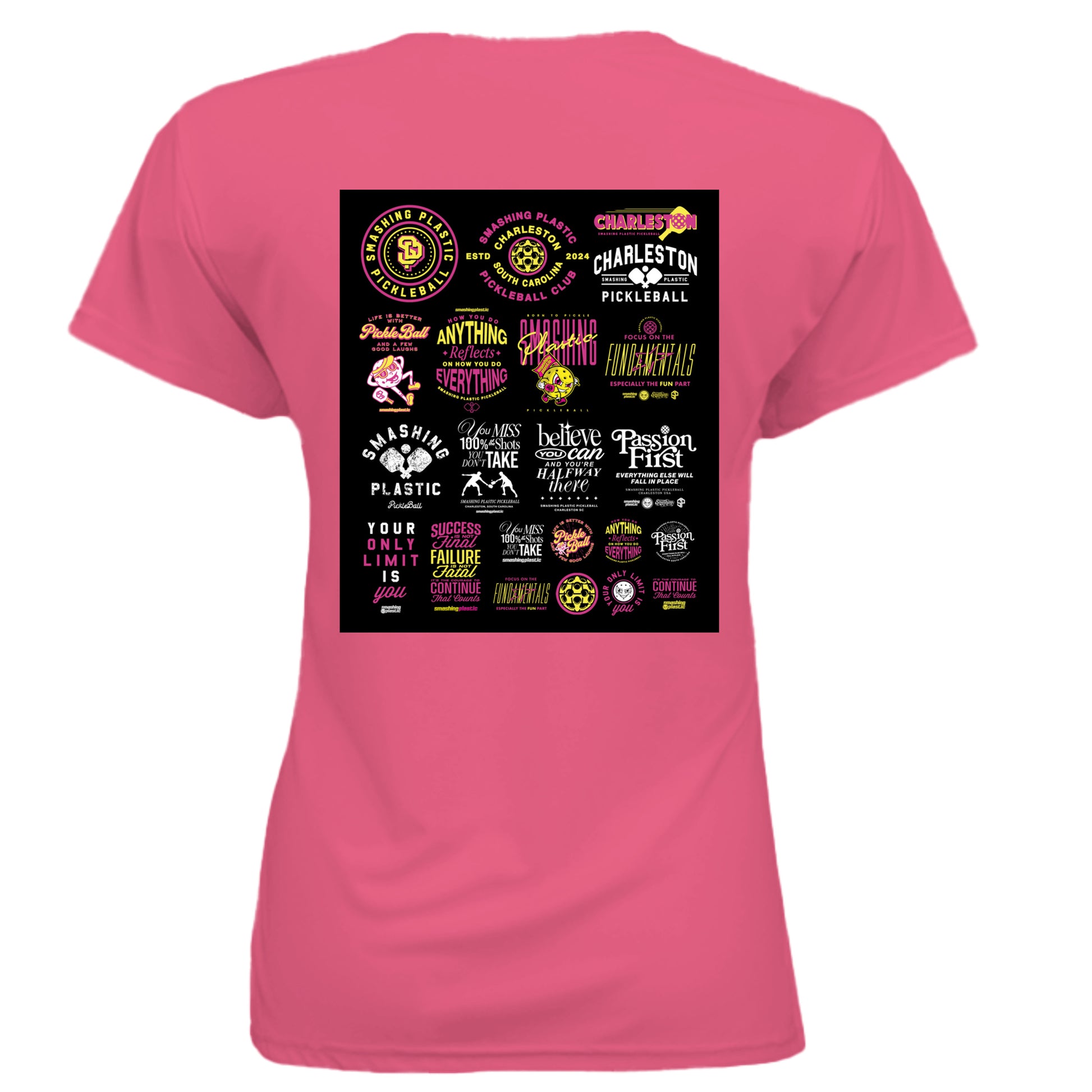 Neon Pink - LPC380 - BACK